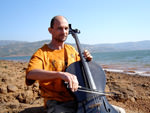 Kalyan with his Luis and Clark carbon fiber cello